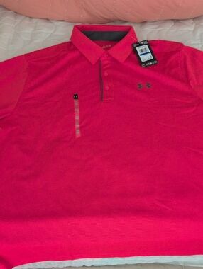 Under Armour Men’s Short Sleeve Polo - Red